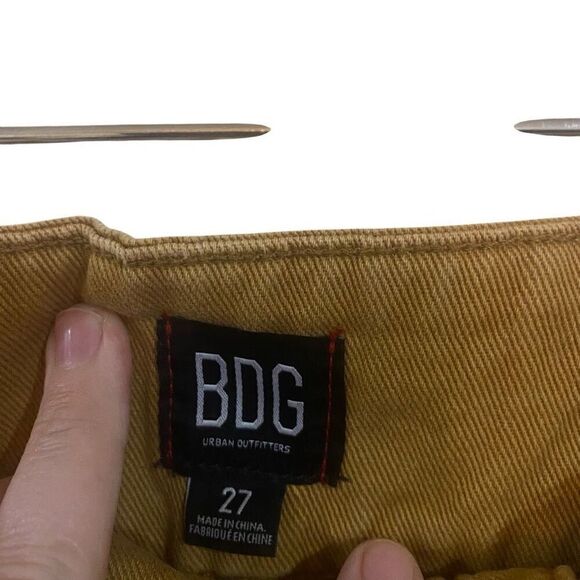 BDG size 27 paper bag khaki pants - Picture 5 of 6
